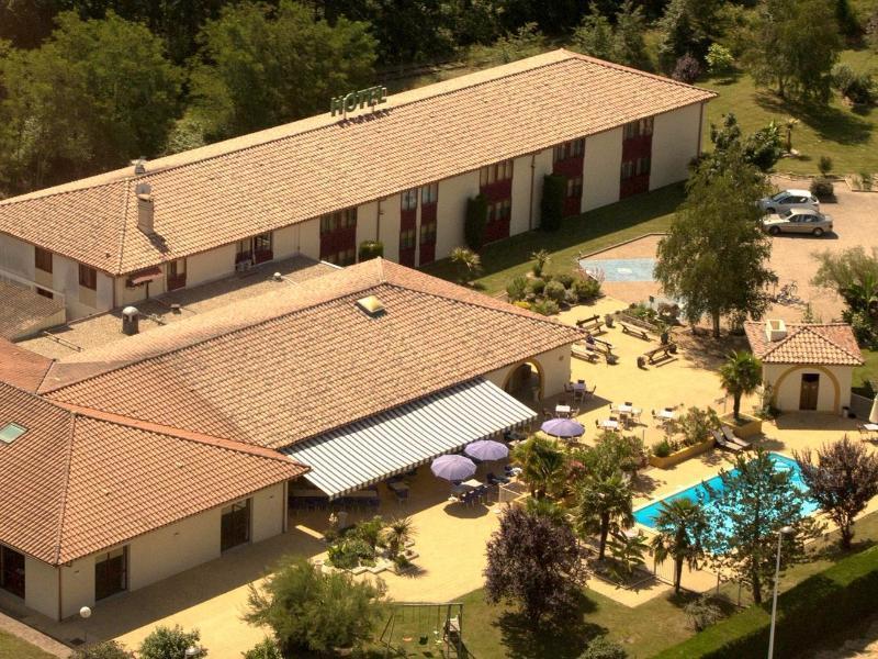 Logis Hotel Restaurant Solenca Nogaro Dış mekan fotoğraf