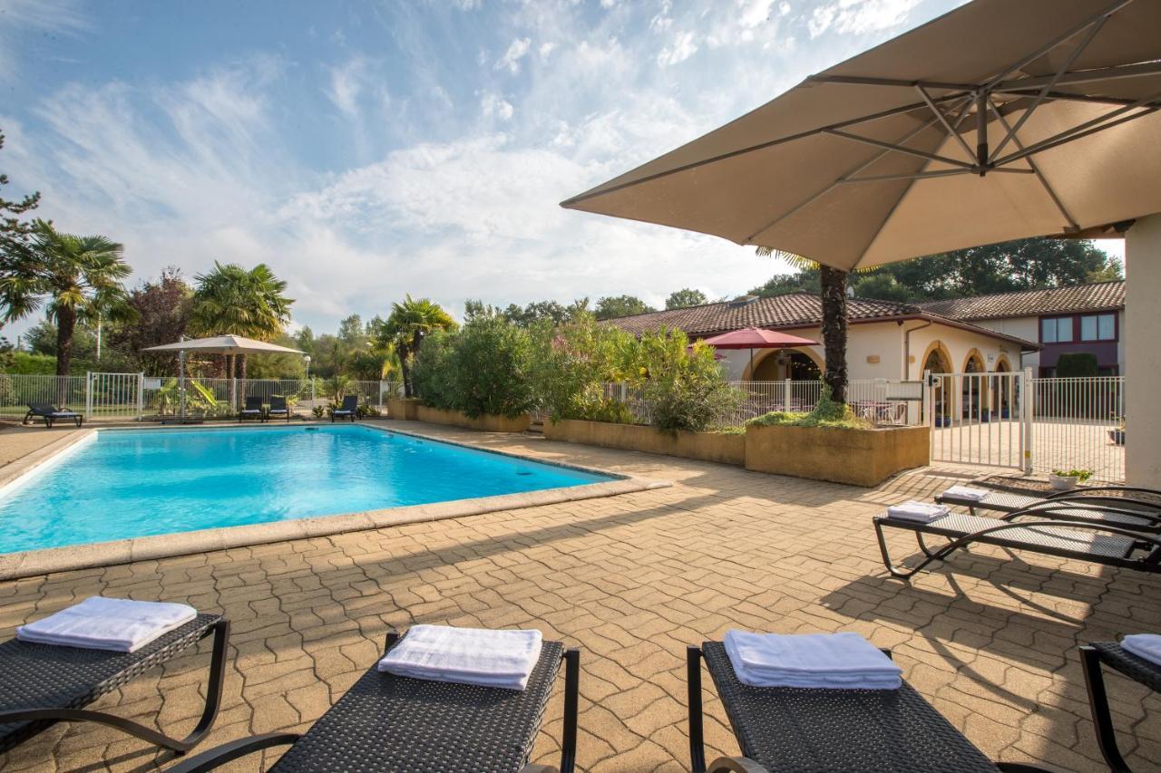 Logis Hotel Restaurant Solenca Nogaro Dış mekan fotoğraf