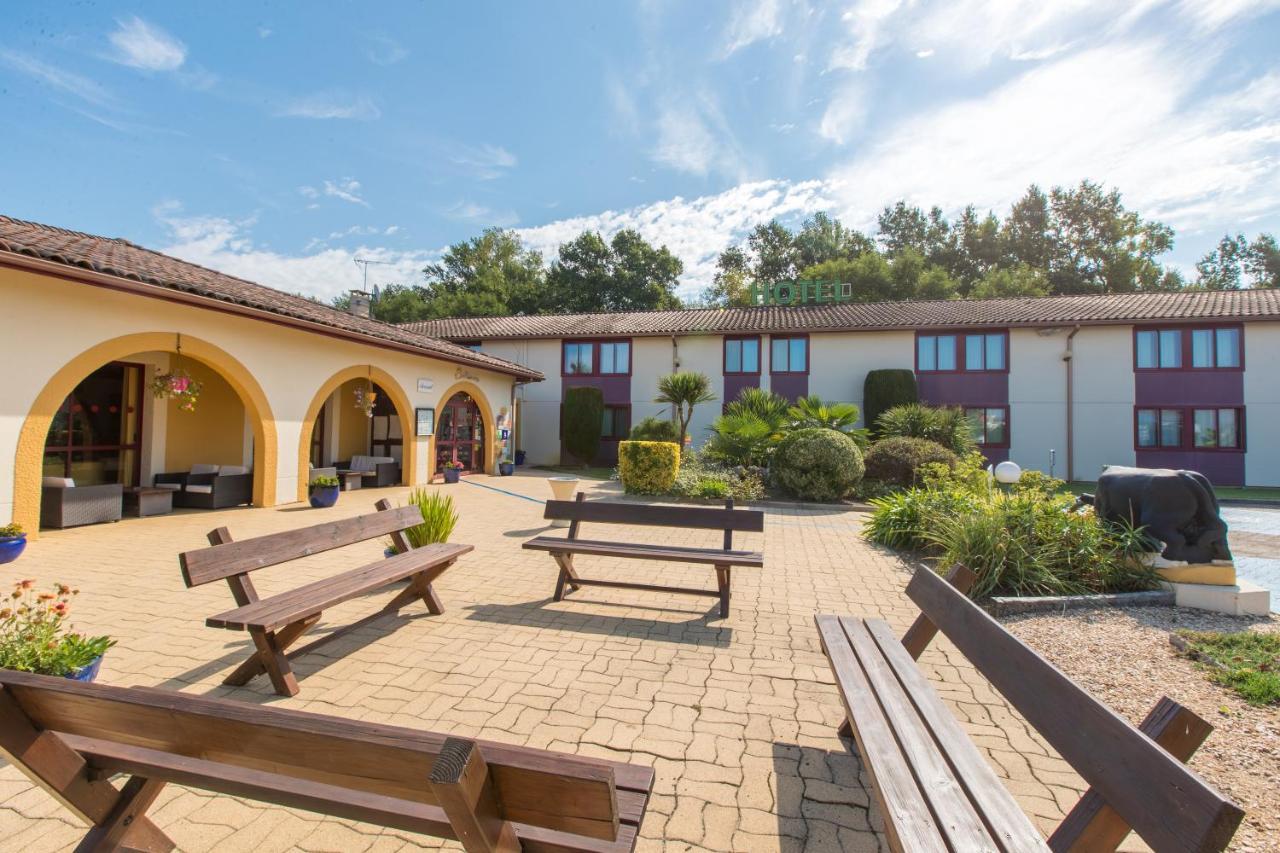 Logis Hotel Restaurant Solenca Nogaro Dış mekan fotoğraf