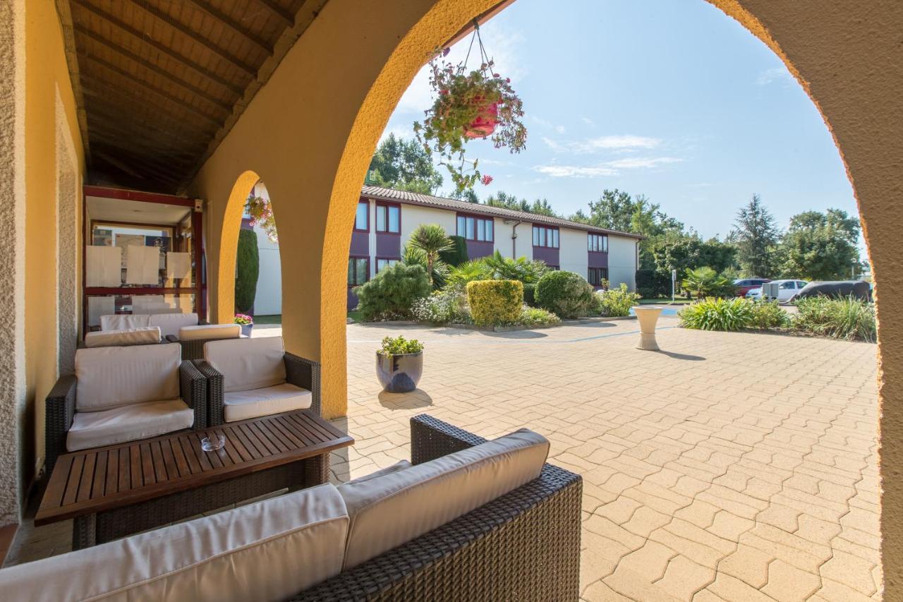 Logis Hotel Restaurant Solenca Nogaro Dış mekan fotoğraf